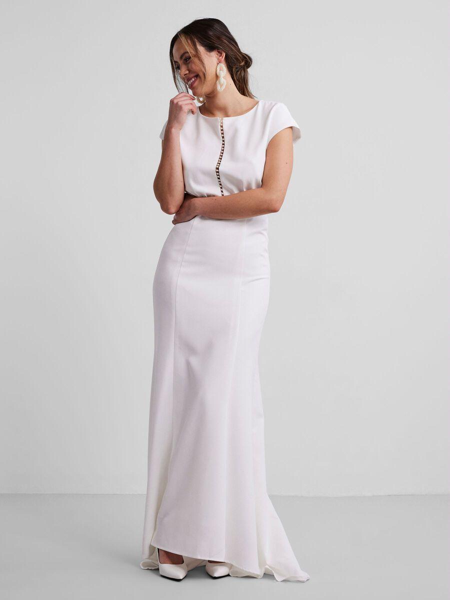 Y.A.S® YASWESLA BRÖLLOPSKLÄNNING (White) | Kvinnor Bröllopskläder